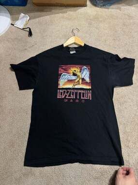 Vintage Led Zeppelin Icarus Swan Song Graphic T-Shirt
